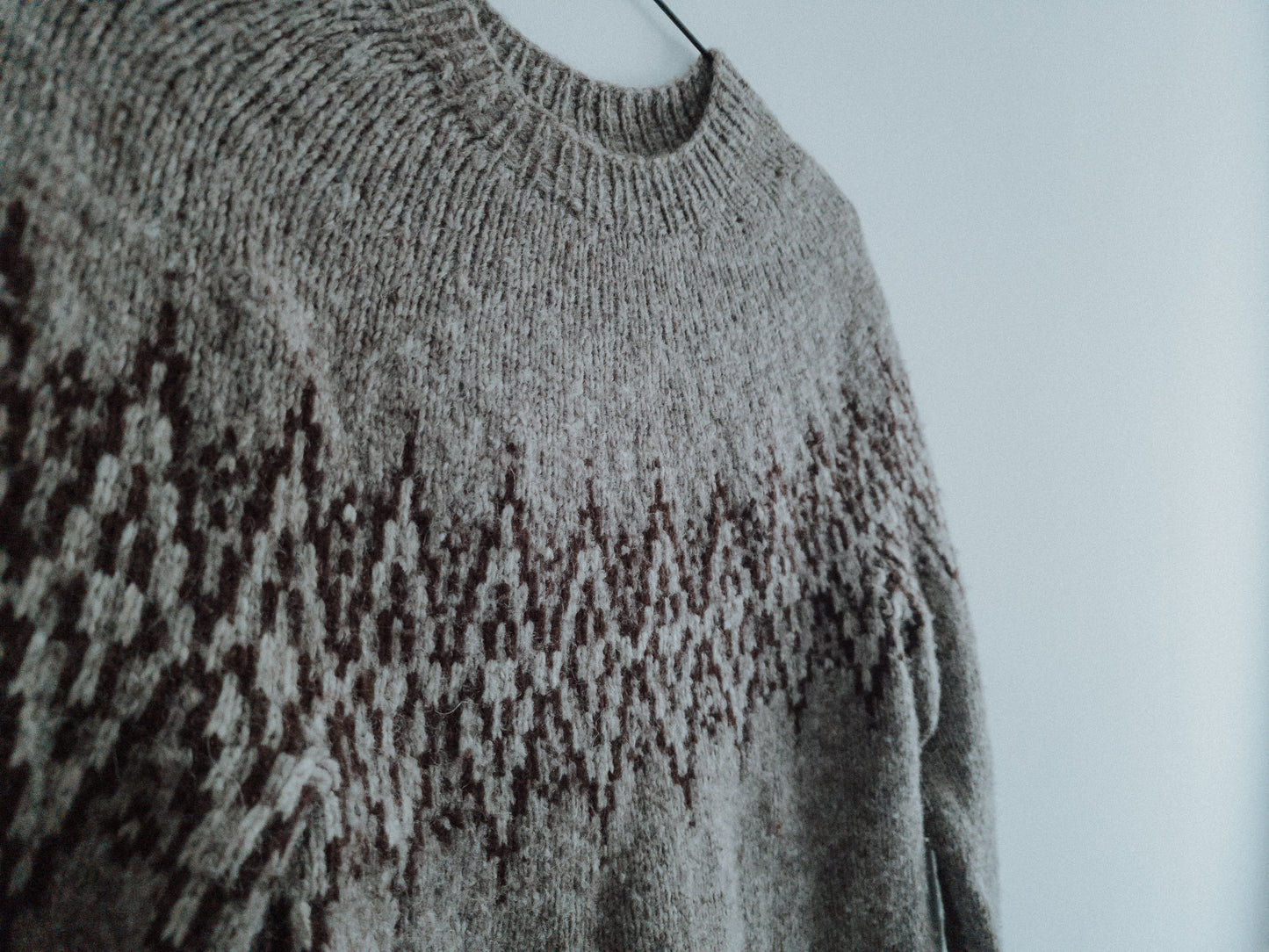 High Peak Sweater - Knitting Pattern